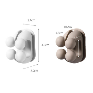 Support de rangement adhésif JUXINDA pour cuillères à riz, cuillères de cuisson et spatules à riz, sans trace, multifonctionnel pour <span class=keywords><strong>cuisine</strong></span> - Product Image 3