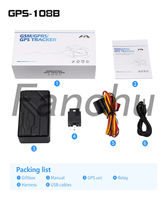Traceur GPS magnétique puissant pour voiture FC GPS 108A 108B, 10000mAh, installation facile, dispositif antivol pour automobiles