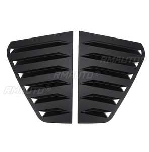 Nueva Cubierta Decorativa para Ventana Trasera de Coche, Rejilla para Ventana Trasera, Rejilla de Ventilación Lateral para VW Golf MK7 MK7.5 2014-2019, También para GTI GTD R - Product Image 3