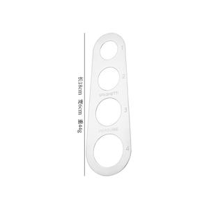 Pinces à pâtes en acier inoxydable, règle pour pâtes de cuisine, pinces à pâtes de buffet avec pinces à peigne à pâtes - Product Image 6