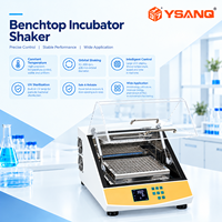 Incubateur-agitateur de paillasse réfrigéré YSANQ TYC-ZL-80L-AC / 4-60 ℃   Armoire de chauffage et de refroidissement orbitale à agitation / ±0.1 ℃   Précision de température/20-300 tr/min