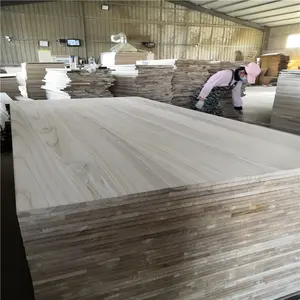 Dimensioni personalizzate legno Natrual colore legno di paulonia legno legno prezzo
