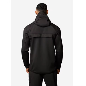 Người đàn ông Hoodies và mồ hôi quần đặt Jogger Sweatpants thiết lập người đàn ông hoodie phù hợp với <span class=keywords><strong>2</strong></span> miếng Zip Up hoodie người đàn ông - Product Image 4