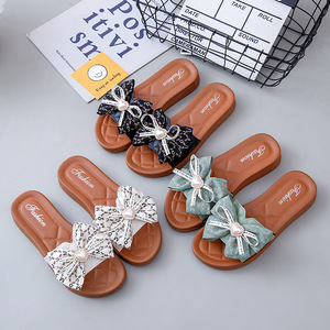 Nouvelles sandales d'été à nœud en PVC à semelle épaisse, tongs décontractées et tendance pour femme - Product Image 2