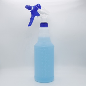 <span class=keywords><strong>750ml</strong></span> Rỗng PE hình trụ nhựa D Kích hoạt Phun 25 oz phun chai với màu đỏ và trắng hoặc màu xanh và trắng kích hoạt phun - Product Image 2