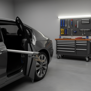 Hermex PIGA-120 Amortisseurs de porte à piston à gaz 120N Capacité 12kg Acier inoxydable Charnières de porte de voiture pour accessoires extérieurs de véhicule - Product Image 2