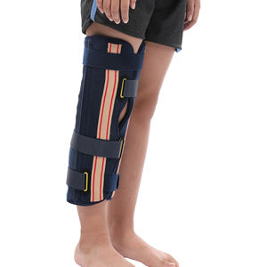 Niños Kid Tri-Panel <span class=keywords><strong>Rodillera</strong></span> Inmovilizador Brace Médico Ajustable <span class=keywords><strong>Rodillera</strong></span> Ortopédica Rodilleras Soporte - Product Image 2