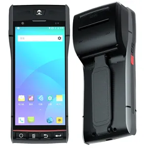 Android 9.0 Pos Terminal Pda With Wireless Bt& Wifi Android System With Thermal Printer Built-in And Barcode Scanner