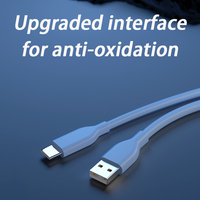 Cable de Datos USB Tipo A a Tipo C con Blindaje de PVC de 5M 1M, Carga Rápida para Teléfonos Celulares Android y Dispositivos Móviles