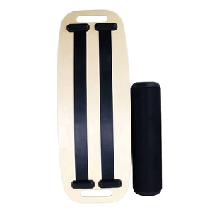 Harbour bán buôn tự nhiên tập thể dục bằng gỗ đào tạo lắc lư cân bằng Hội Đồng Quản trị gỗ con lăn bền và thời trang tùy chỉnh - Product Image 2