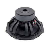 Subwoofer de voiture professionnel de 12 pouces, 800 W, double aimant en ferrite, haut-parleur métallique avec son surround et options passive/active