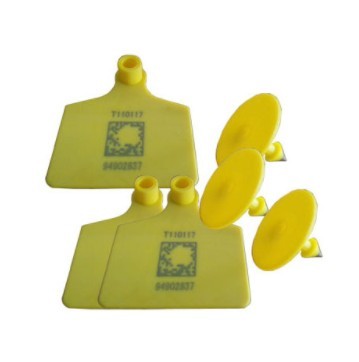 Wholesale UHF RFID Mini Waterproof Ear Tags for Animal Cheap RFID UHF Ear Tag Rfid Cow Tag