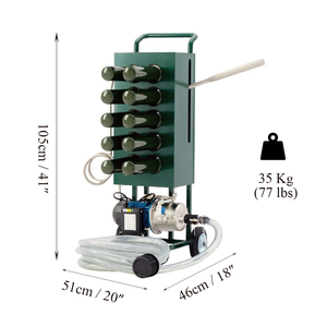 Sistema Portátil Integrado Manual-Eléctrico de Purificación de Agua de Emergencia de 500L/H con Filtro Cerámico UF Lavable para Exteriores - Product Image 6