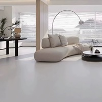 Carreaux muraux et de sol grand format en céramique de marbre naturel clair entièrement émaillé, antibactériens et antidérapants