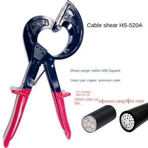 Ventes chaudes Pince à câble multifonctionnelle de qualité industrielle Zhengxing Pince à sertir à cliquet Dénudeur de fils Acier à haute teneur en carbone Coupe - Product Image 3