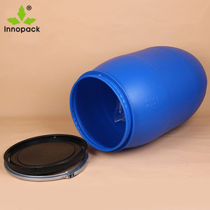 Fusti in Plastica da 30L 50L 60L 120L 200L a Prezzo <span class=keywords><strong>di</strong></span> Fabbrica, <span class=keywords><strong>Barile</strong></span> per Olio/Vino da 200 <span class=keywords><strong>Litri</strong></span>, Secchio HDPE con Apertura Superiore - Product Image 3