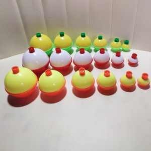 Flotteurs de pêche sphériques en plastique de 0,75 à 2,0 pouces, flottants par ultrasons pour la pêche en bateau en mer, vente en gros - Product Image 1