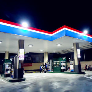 Estructura de Acero Prefabricada, Estructura de Acero Ligera, Toldo para <span class=keywords><strong>Gasolinera</strong></span> <span class=keywords><strong>con</strong></span> <span class=keywords><strong>Tienda</strong></span> - Product Image 2