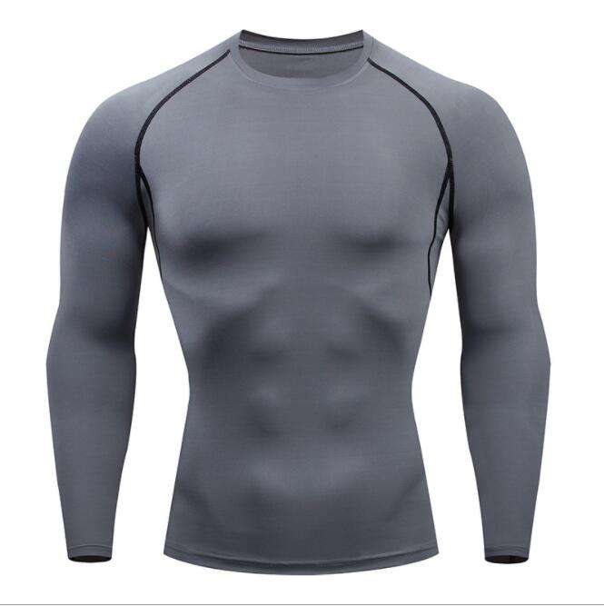 gray long sleeve tshirt