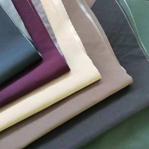 4 cara peregangan berkilau 100% kain poliester mantel dan jaket kain musim dingin cocok tahan air dilapisi PU - Product Image 4