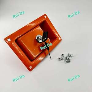 Caja de Herramientas con Cerradura para Puerta Lateral Doosan 150/220/215/225/300-7, Llave de Cerradura, Accesorios para Excavadora - Product Image 5