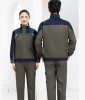Vêtements de travail unisexes en coton respirant, uniformes de réparation automobile, combinaisons de soudure, vêtements de travail à manches longues, vêtements de travail personnalisés