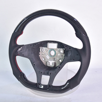 Volant en fibre de carbone et bois de pêche pour Volkswagen Golf 6 MK7 MK8 GTI Polo Magotan Jetta Passat Touareg – Modification en stock