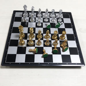 Nian Diceworks – Nouveaux ensembles d'<span class=keywords><strong>échecs</strong></span> en ABS/résine avec pièces dorées et argentées pour enfants, idéaux pour les <span class=keywords><strong>ouvertures</strong></span> d'<span class=keywords><strong>échecs</strong></span> – Boîte incluse - Product Image 6