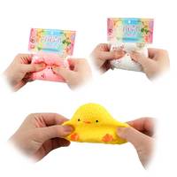 OEM de haute qualité Soft Squishy Squeeze Duck Toy Colorful Cute Toy for Kids