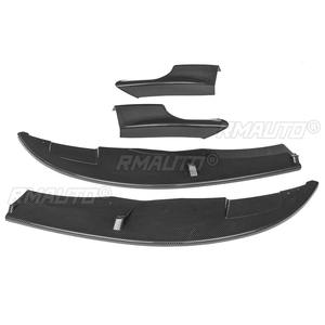 กันชนหน้ารถสีดำ/คาร์บอนไฟเบอร์แบบมันวาวชุดกันชนที่คางสำหรับรถสปอยเลอร์ E90 E91 E92 E93 M3 2007-2013 - Product Image 3