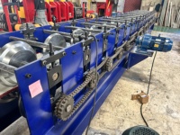 Machine de formage à froid haute vitesse pour tuiles de toiture en acier avec pompe à roulement de moteur - 15 m/min 5,5 kW Marque DingTuo