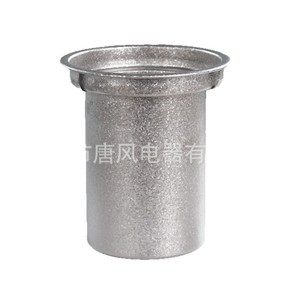 Passoire à thé en titane pur 96x96x107mm, finition mate, réutilisable pour infuser et faire bouillir le thé - Product Image 1