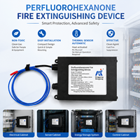Dispositif d'extinction d'incendie automatique au perfluorohexanon, agent nettoyant non toxique, système de suppression d'incendie pour armoire électrique