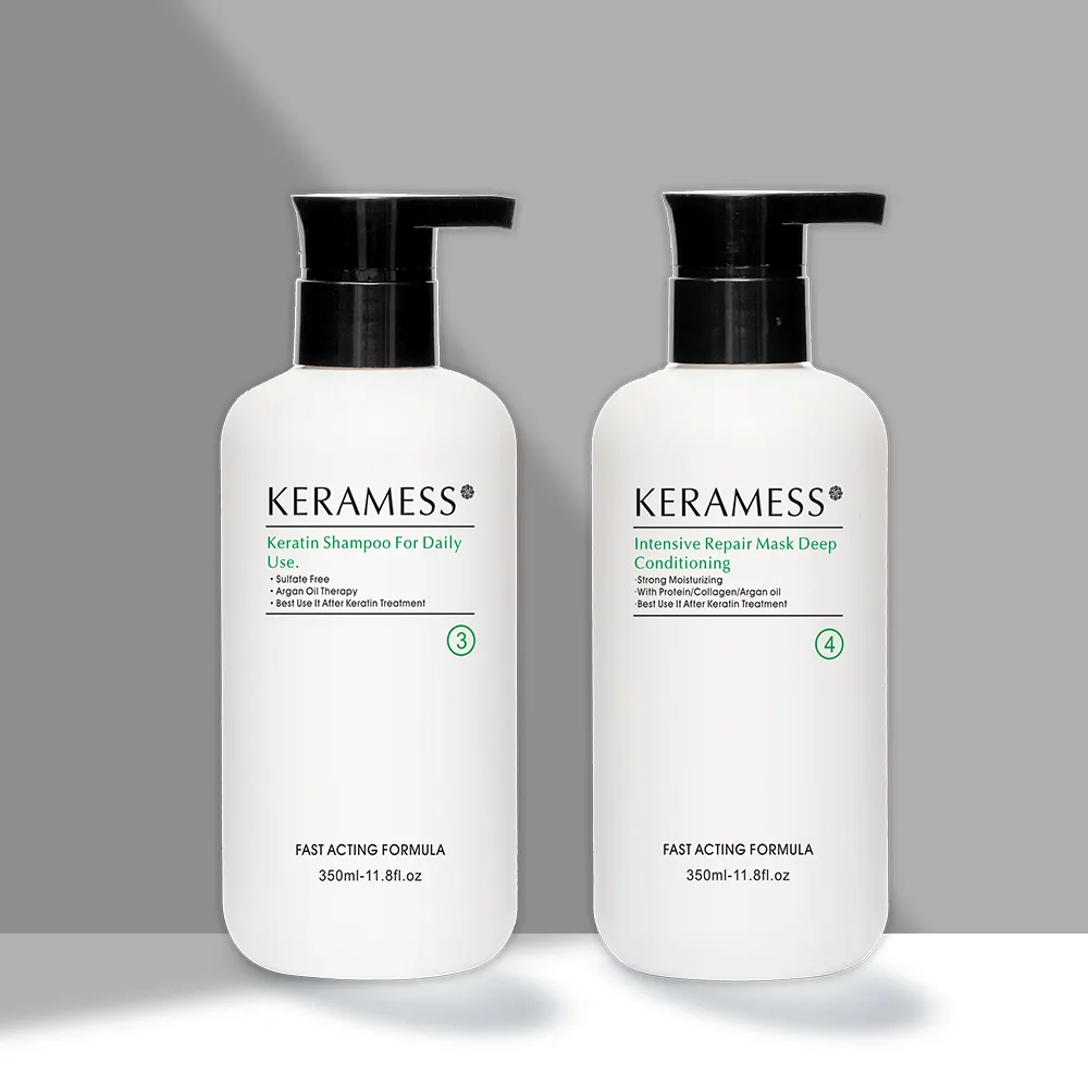 Keramess Na Shampoo En Conditioner Keratine Behandeling Crème Zijde Conditioner Shampoo