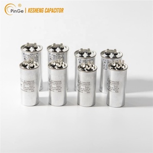 Vỏ Nhôm 450V Bắt Đầu Và Chạy CBB65 Tụ Điện 450V50UF Điều Hòa Không Khí Với Hộp Đơn Đầy Màu Sắc - Product Image 3