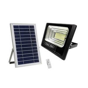 Projecteur LED 60W Panneau solaire 6000K Corps de lampe en plastique ABS Certifié ROHS Projecteur pour route Jardin Paysage extérieur IP66 IP65 - Product Image 2