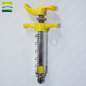 Siringa Veterinaria Riutilizzabile in Plastica TPX da 50ML Great Farm S-127, Strumento Durevole per Animali - Product Image 4