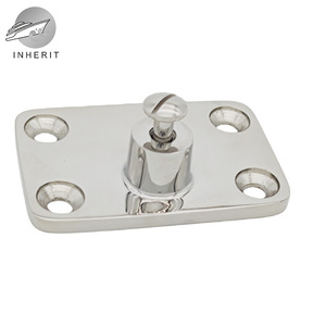 Charnière de pont en acier inoxydable 74x47x30mm à base carrée, quincaillerie marine, accessoire de bateau, pièce de rechange pour pare-soleil fixe - Product Image 2