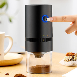 High Performance Rechargeable Coffee Burr Black <b>Usb</b> Coffee Mill Coffee Rechargeable Coffee - Product Image 5