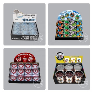 Reloj de Lata de Plástico Personalizable, Regalo Único <span class=keywords><strong>para</strong></span> el Día de San Valentín, Imán de Refrigerador Promocional Novedoso - Product Image 5