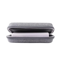 Sac de rangement portable personnalisable en nylon avec fermeture éclair pour batterie externe, câbles de données et accessoires numériques – Étui organisateur