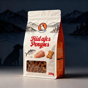 Sacs personnalisés à fermeture éclair, sacs debout <span class=keywords><strong>pour</strong></span> le marché des animaux de compagnie, emballage de friandises <span class=keywords><strong>pour</strong></span> animaux de compagnie, sacs thermoscellables, sacs à fond plat, sacs à fermeture quadrilatérale <span class=keywords><strong>pour</strong></span> aliments <span class=keywords><strong>pour</strong></span> animaux de compagnie - Product Image 3