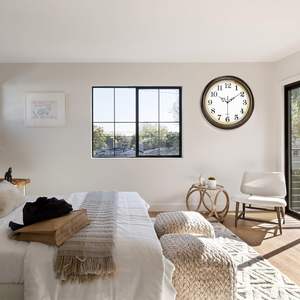 Grande Horloge Murale Style Rétro Classique Design Antique Décor Suspendu pour Cuisine Chambre <span class=keywords><strong>Café</strong></span>-Aiguille Moderne en Plastique Nature Morte - Product Image 3