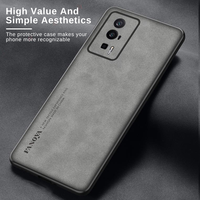 Étui en cuir d'agneau souple pour Redmi Note 15 Pro Plus 5G, coque arrière fine mate, étuis pour Redmi K90 Pro MAX, Capa POCO F8 Ultra Funda