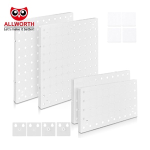 Chất lượng cao Pegboard On-Wall loạt linh hoạt cài đặt nhà để xe lưu trữ tường kệ kit công cụ tổ chức văn phòng sử dụng với Hooks - Product Image 2