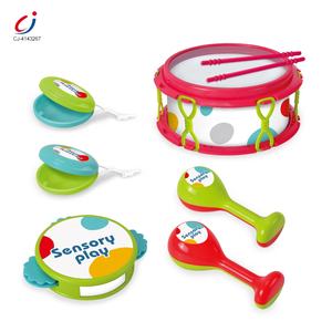 Chengji haute qualité éducation précoce bébé instruments de <span class=keywords><strong>musique</strong></span> tambourin jeu ensemble jouet <span class=keywords><strong>kit</strong></span> de batterie pour les enfants - Product Image 3