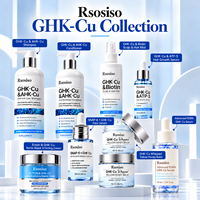 Serum Wajah Anti Penuaan GHK-Cu Copper Peptide Kustom Penuh, Krim Perbaikan Barrier Ectoin, Perawatan Kulit Kolagen Pelembap dengan Peptida SNAP-8