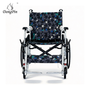 Silla <span class=keywords><strong>de</strong></span> Ruedas Manual Portátil con Respaldo Plegable, Dispositivo <span class=keywords><strong>de</strong></span> Asistencia para <span class=keywords><strong>Ancianos</strong></span>, Cuidado en el Hogar y Hospital - Product Image 1