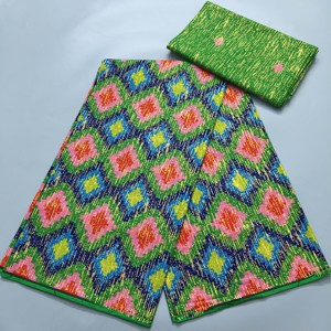 ผ้าพิมพ์ลายแอฟริกันคุณภาพสูง <span class=keywords><strong>Kenta</strong></span> Loincloth Wax สำหรับเสื้อผ้าผู้หญิง ผ้าฝ้ายสำหรับแฟชั่น ผ้าลูกไม้สำหรับทำเครื่องประดับ - Product Image 4