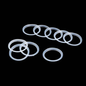 LongCheng, высокая температура, плоская шайба, прозрачное уплотнение, Кофеварка, 64/50 квадратная силиконовая прокладка, резиновая - Product Image 2